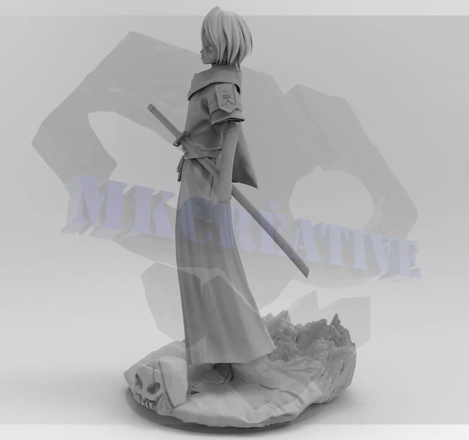 Rukia - BLEACH 3D print model