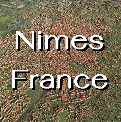 Nimes France - city and urban
