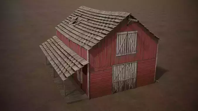 Barn Cattle Shed Farm Shelter Village Farmhouse 2