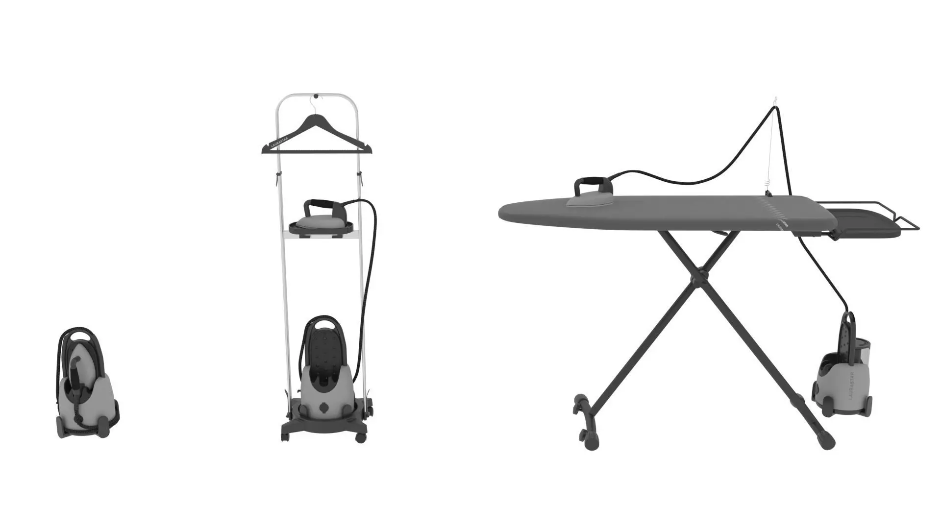Steam generators Laurastar Lift Xtra and Ironing Board Plusboard 3D model_0