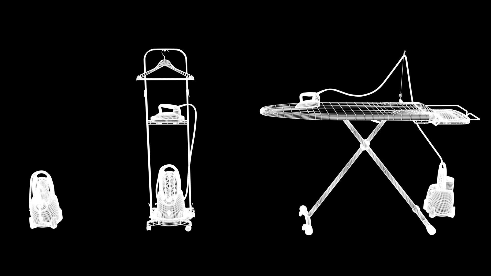 Steam generators Laurastar Lift Xtra and Ironing Board Plusboard 3D model_16