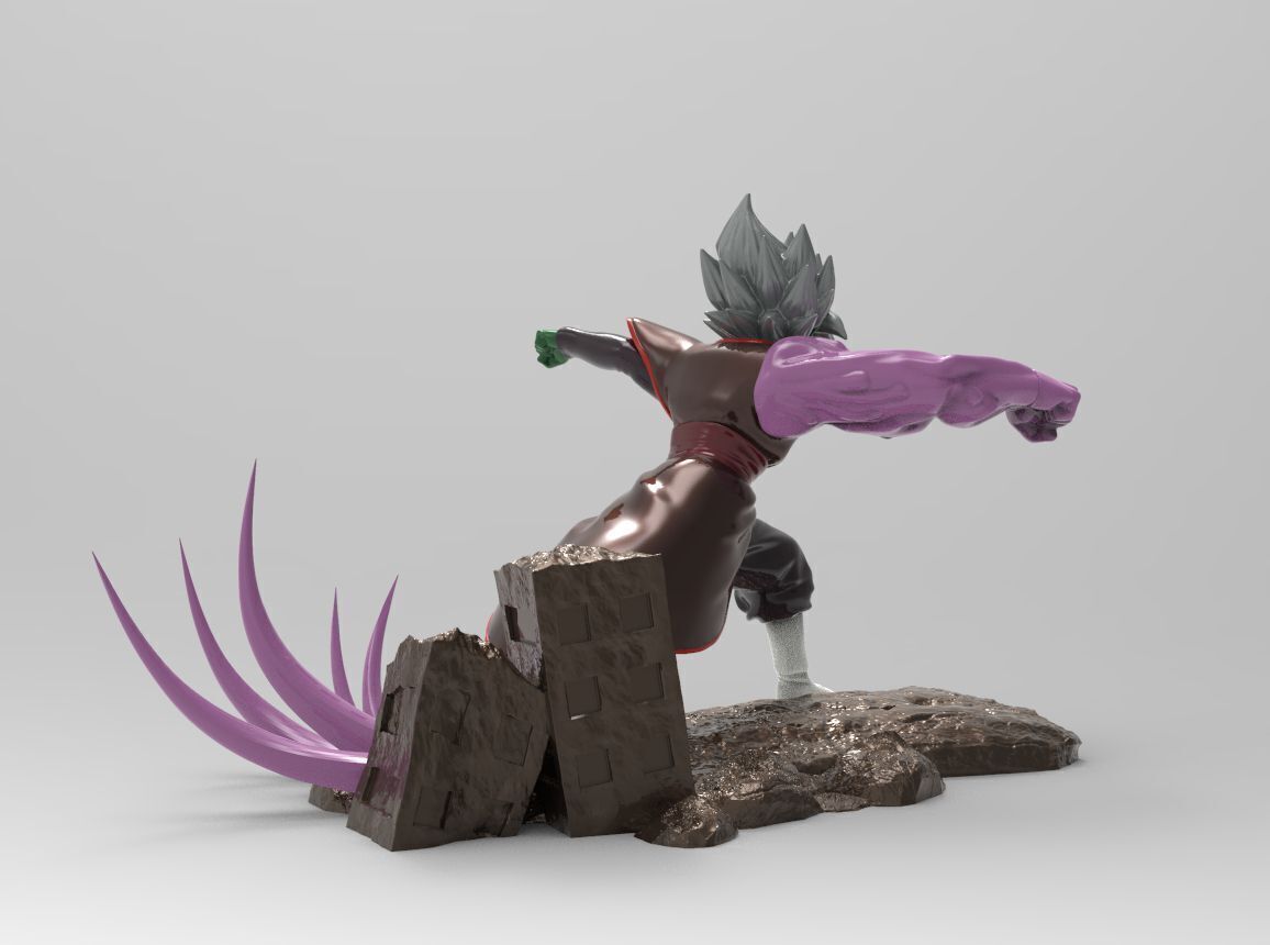 Diorama Vegeto VS Zamasu 3D print model_19