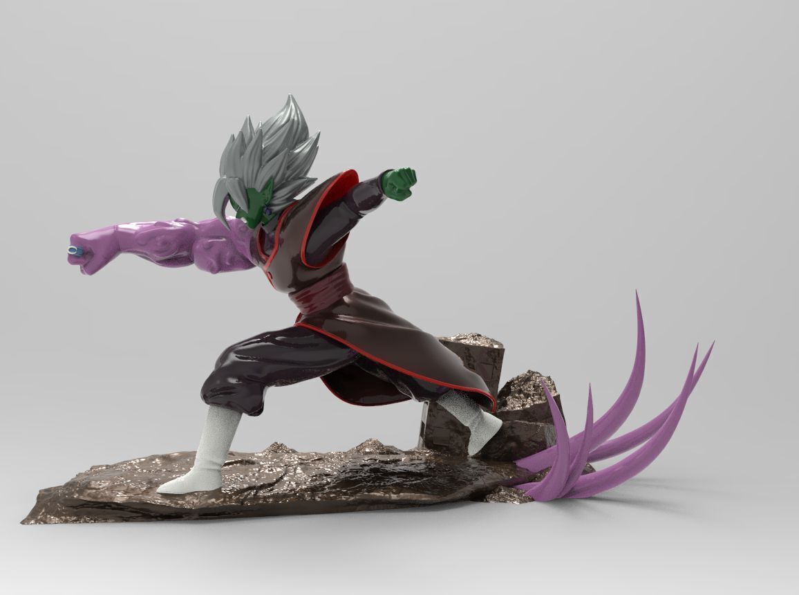 Diorama Vegeto VS Zamasu 3D print model_16