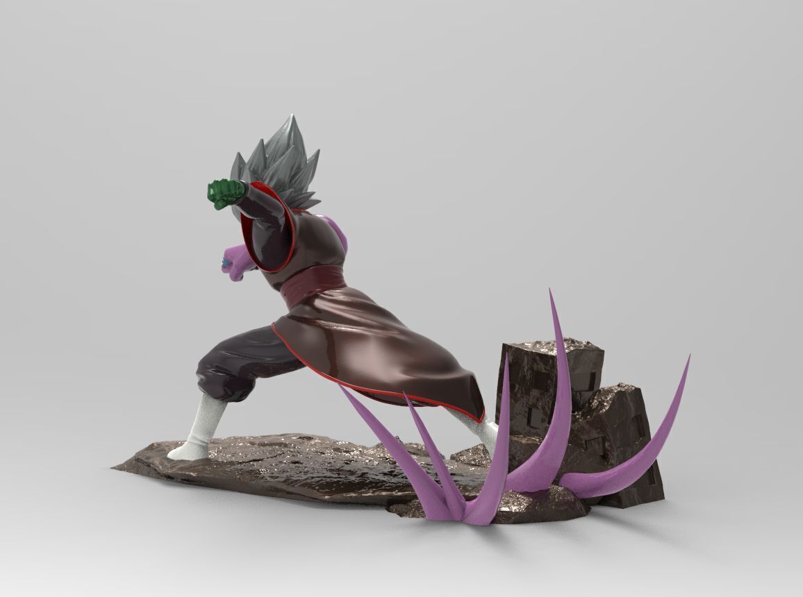 Diorama Vegeto VS Zamasu 3D print model_18