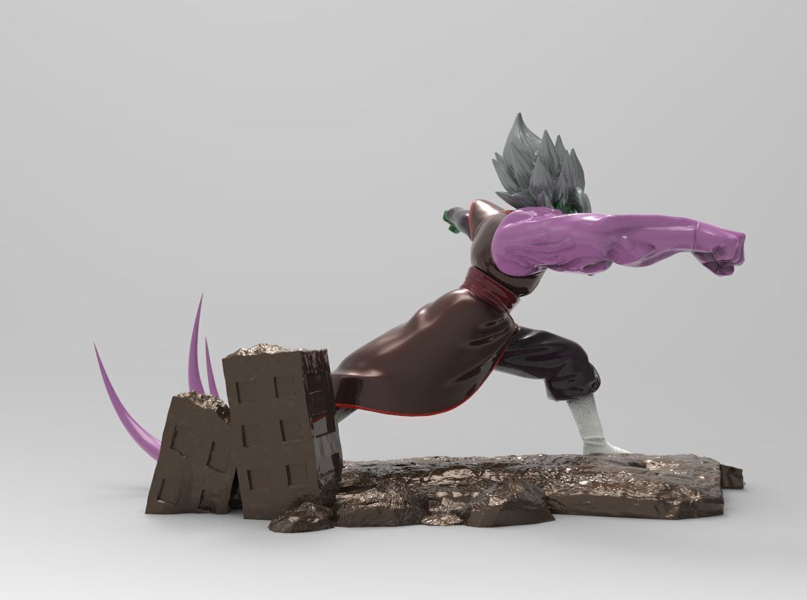 Diorama Vegeto VS Zamasu 3D print model_20