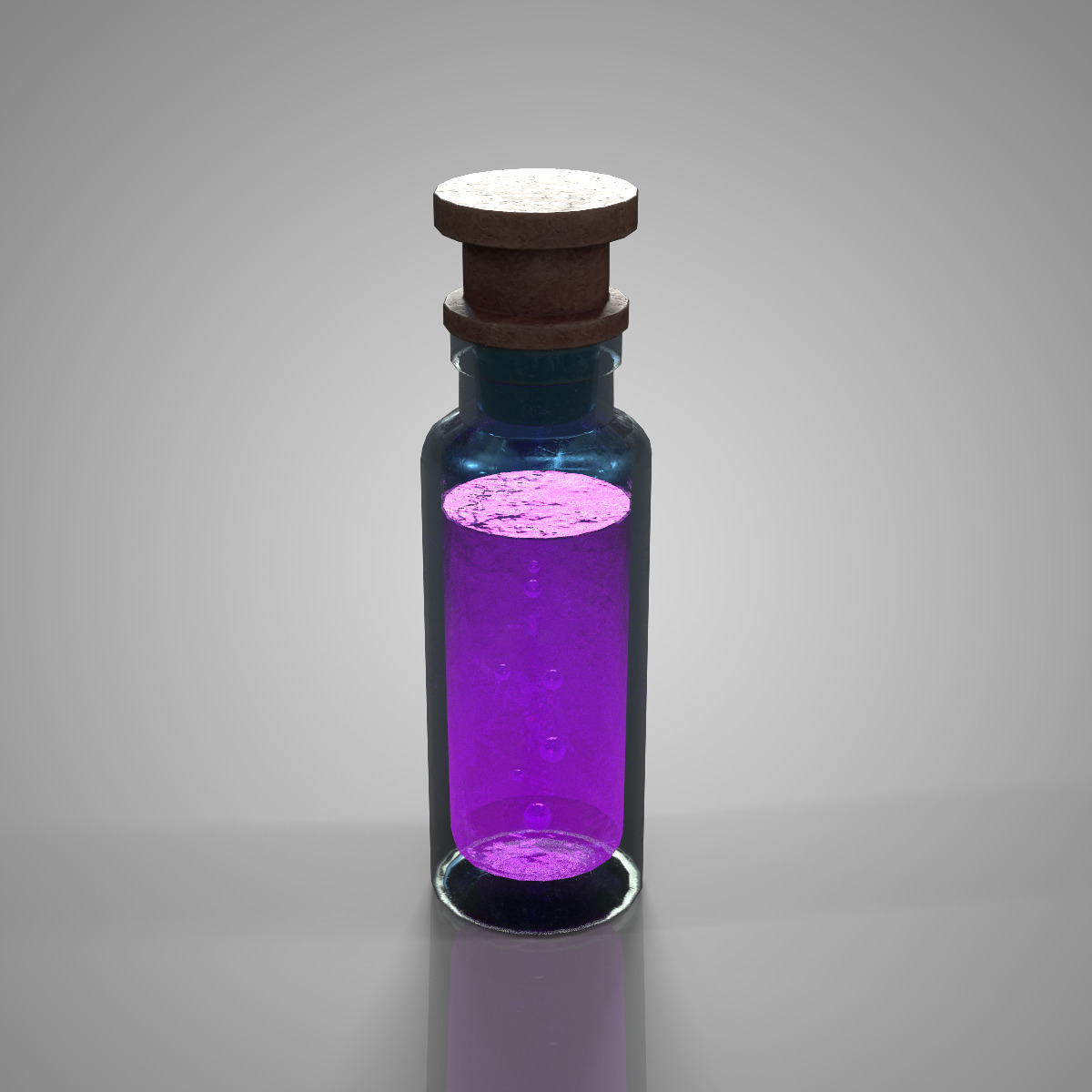 Fantasy Mana Boost Rare Variant Game Ready PBR Low-poly 3D model Low-poly 3D model_3