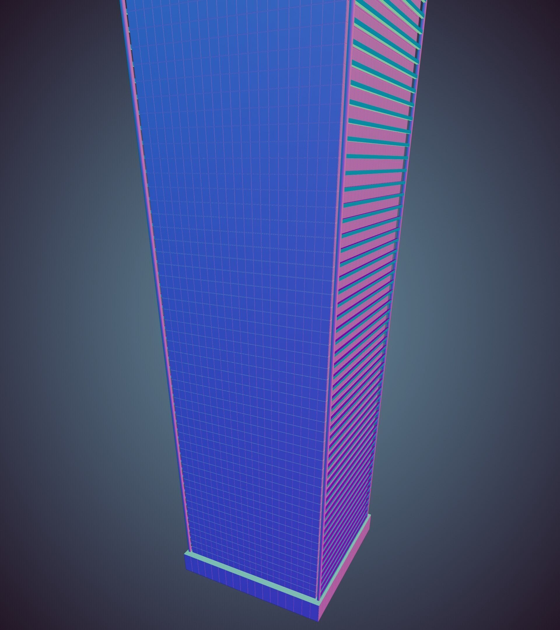 Parametric Building 1a5 3D model_36