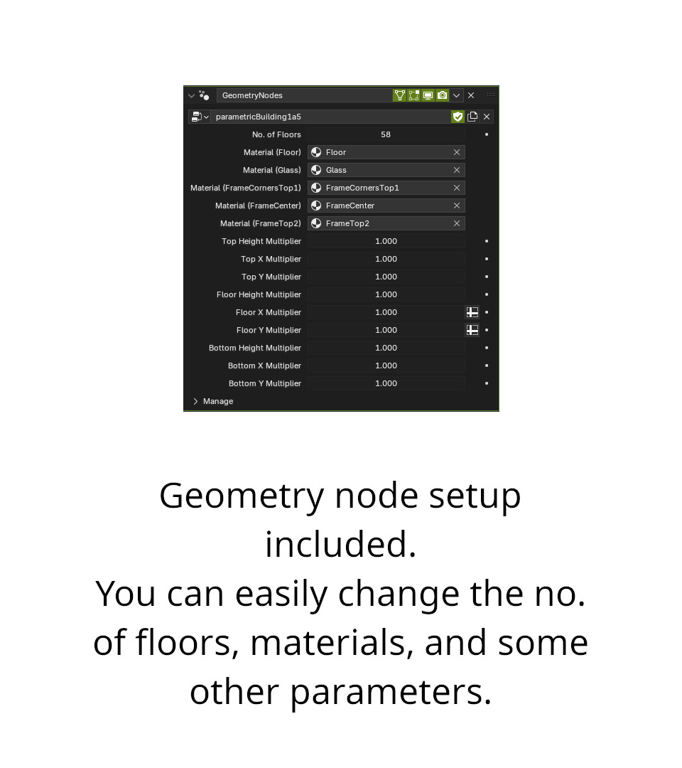 Parametric Building 1a5 3D model_27