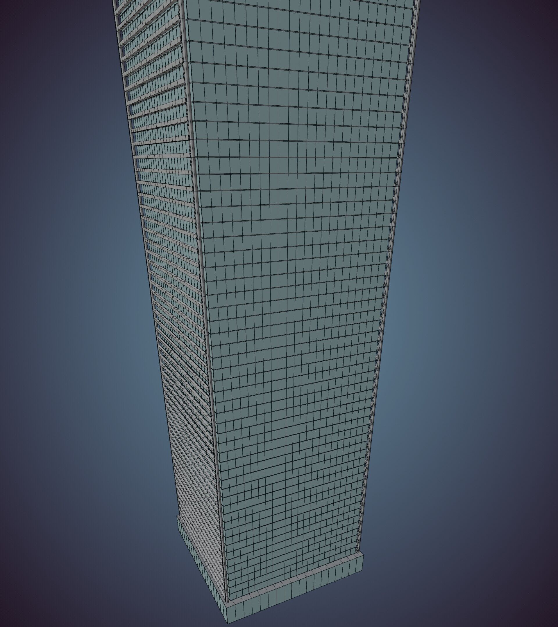Parametric Building 1a5 3D model_48