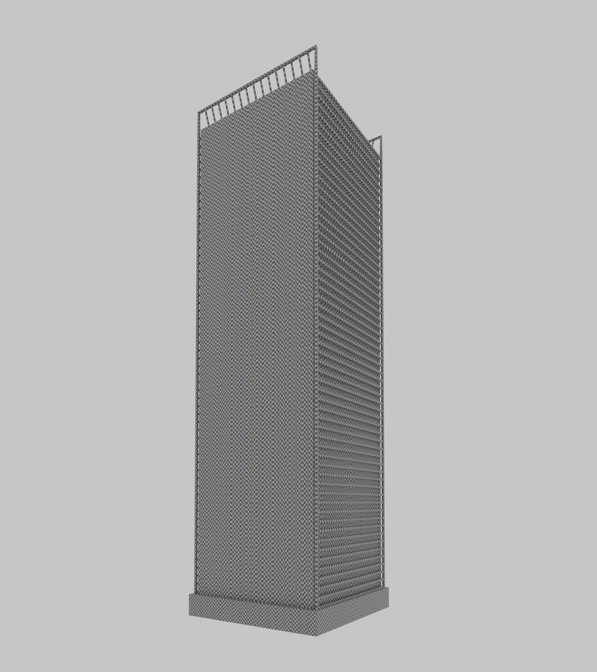 Parametric Building 1a5 3D model_16