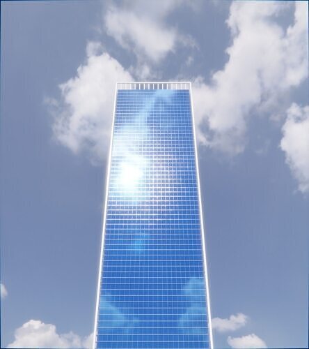 Parametric Building 1a5 3D model 5