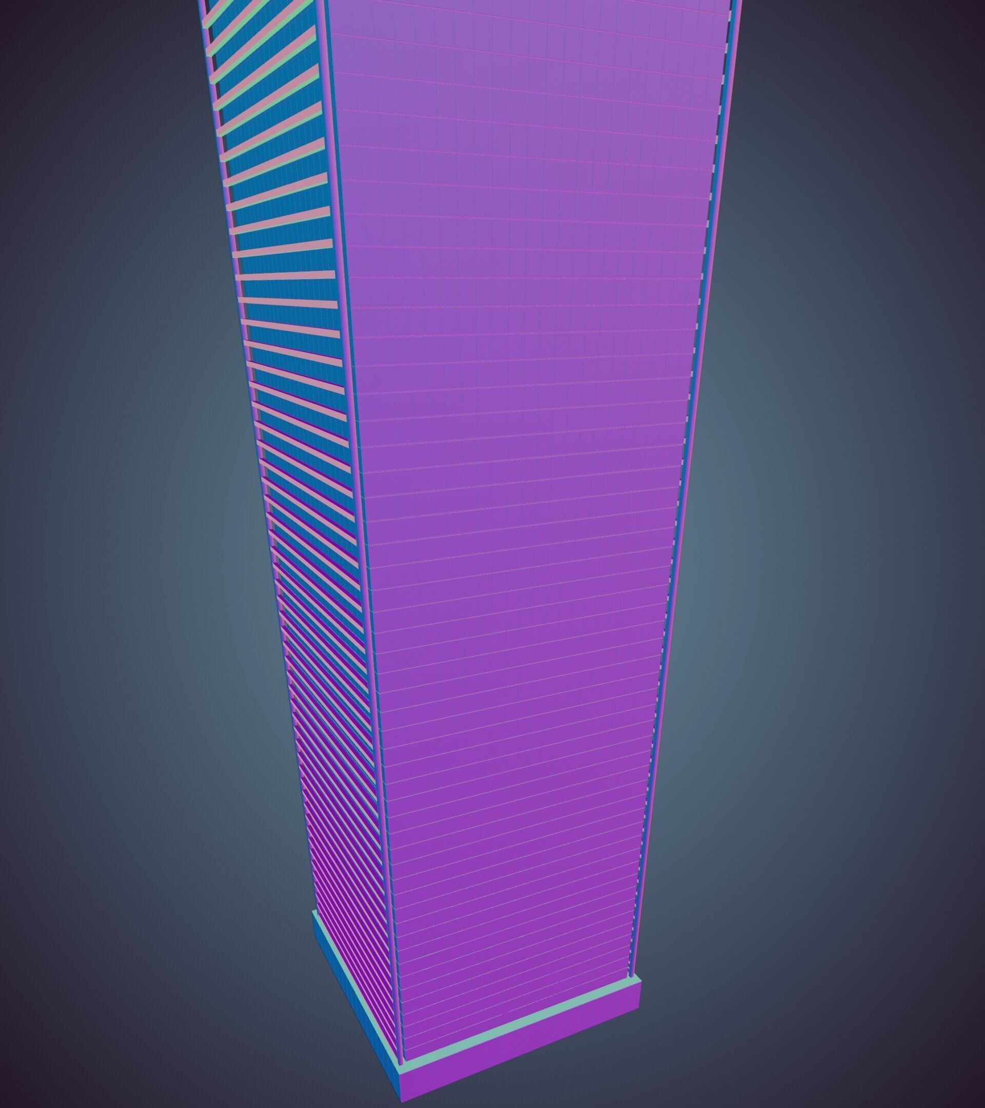 Parametric Building 1a5 3D model_35