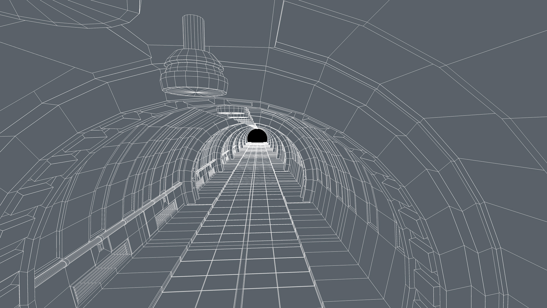 Tunnel Interior 3D model_13