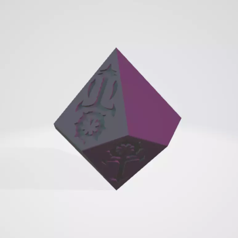 Sabbat Dice Free 3D print model