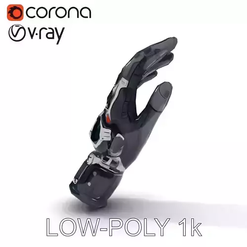 Futuristic Tech Glove Model Pack Low-poly 3D model Futuristic Tech Glove Model Pack Low-poly 3D model