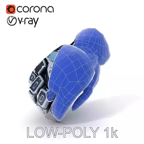 Futuristic Cyber Glove Model Pack