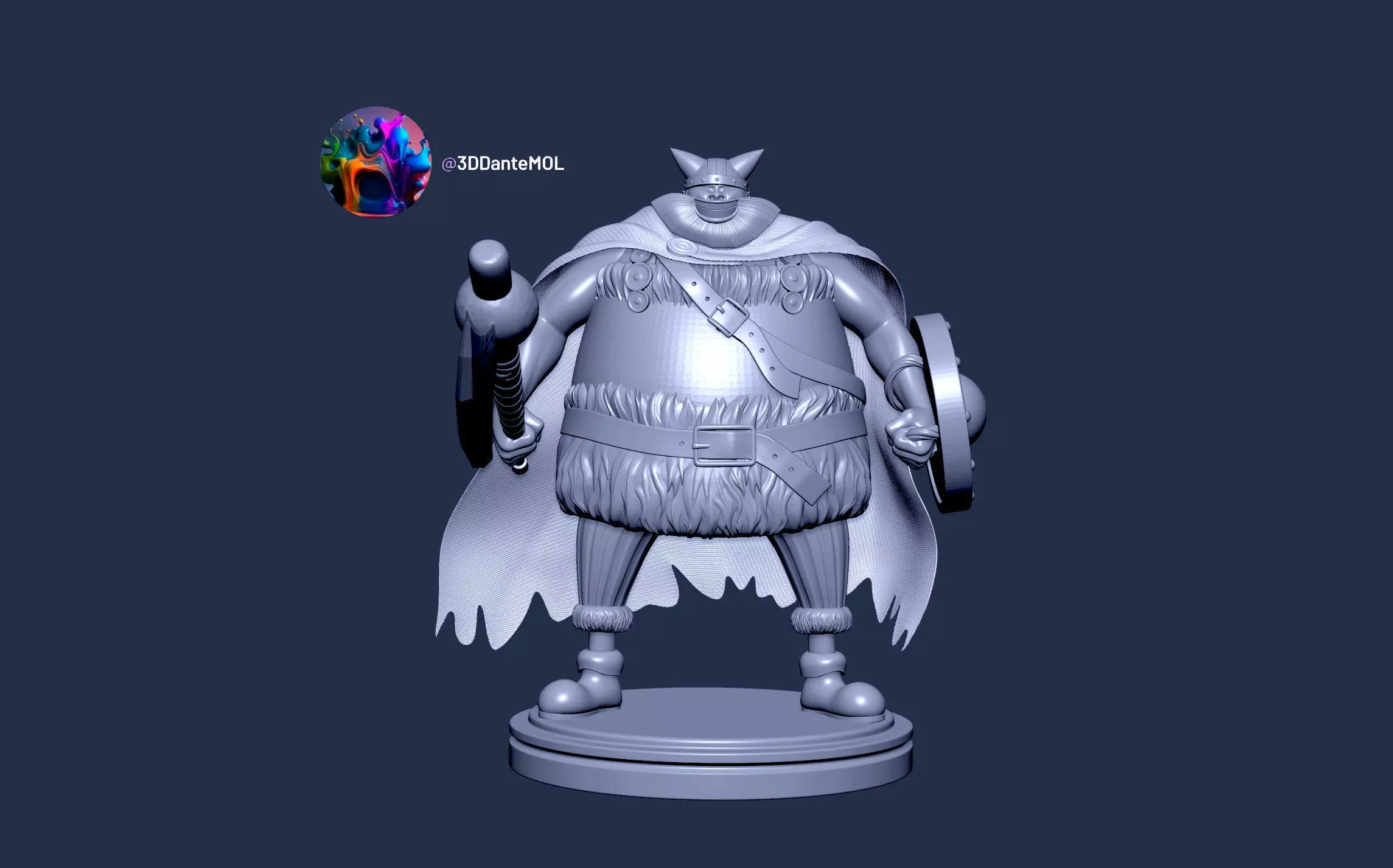 BROGY - ONE PIECE 3D print model
