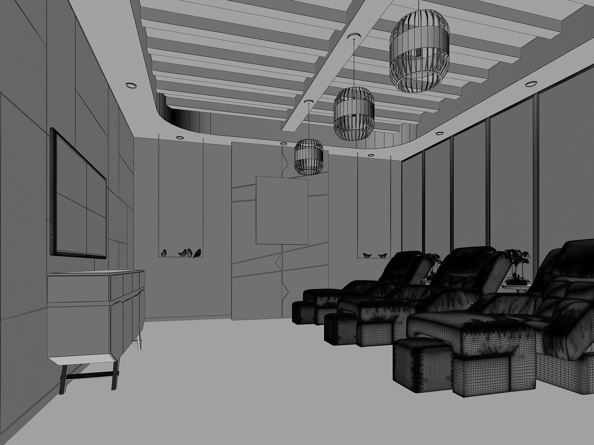 Foot Spa  3D model_4