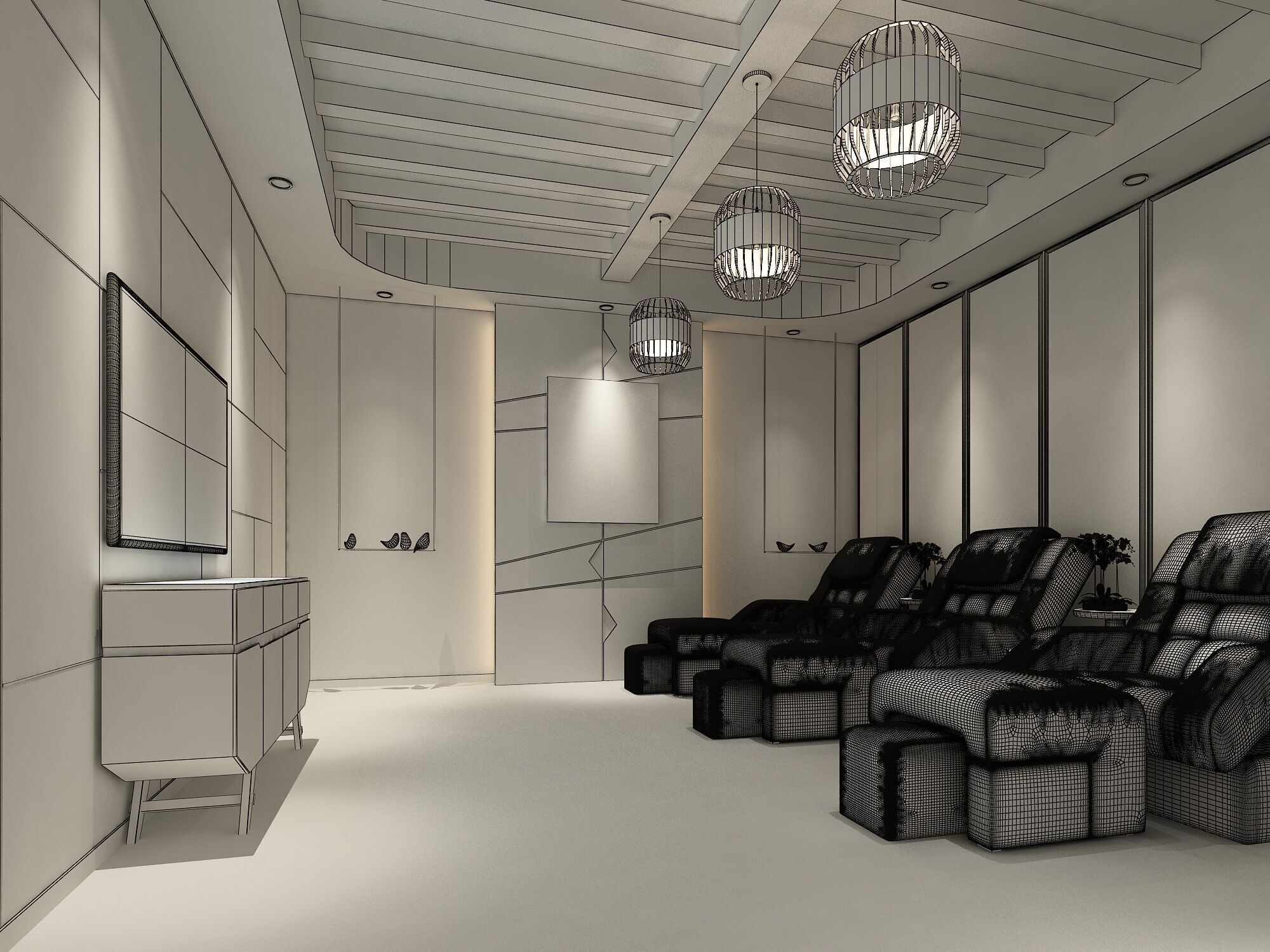 Foot Spa  3D model_3