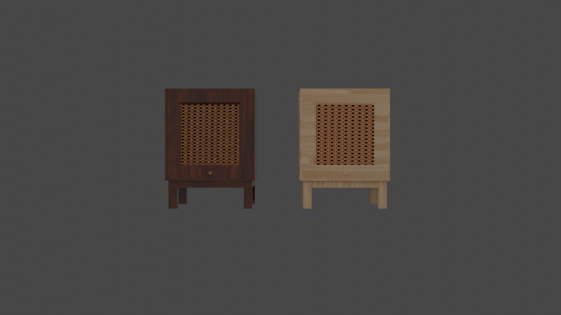 Five Types of Rattan Furniture 3D model_3