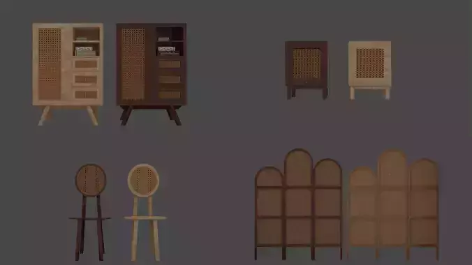 Five Types of Rattan Furniture