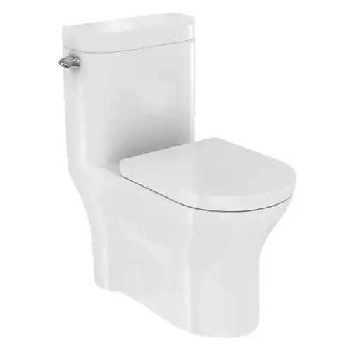 Monaco One-Piece Elongated Left Side Flush Handle Toilet