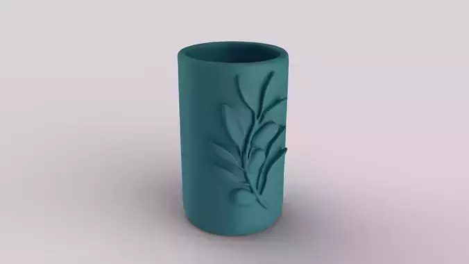 Olive Vase - Desk Organizer