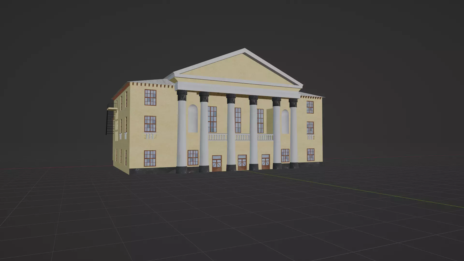 House of Culture USSR 3D model