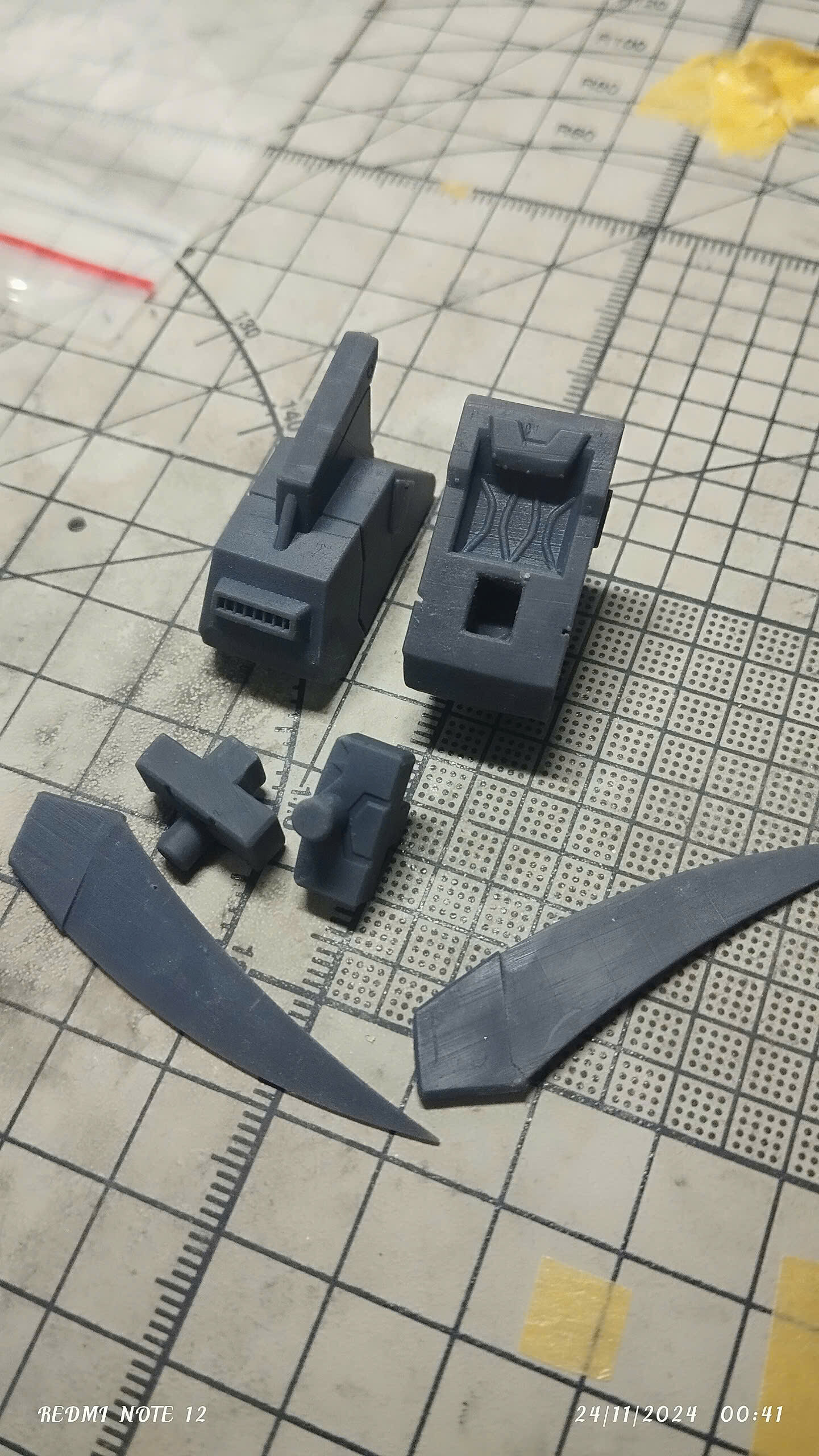 PG  Gundam Astray bandai Red Ghost 3D print model_7