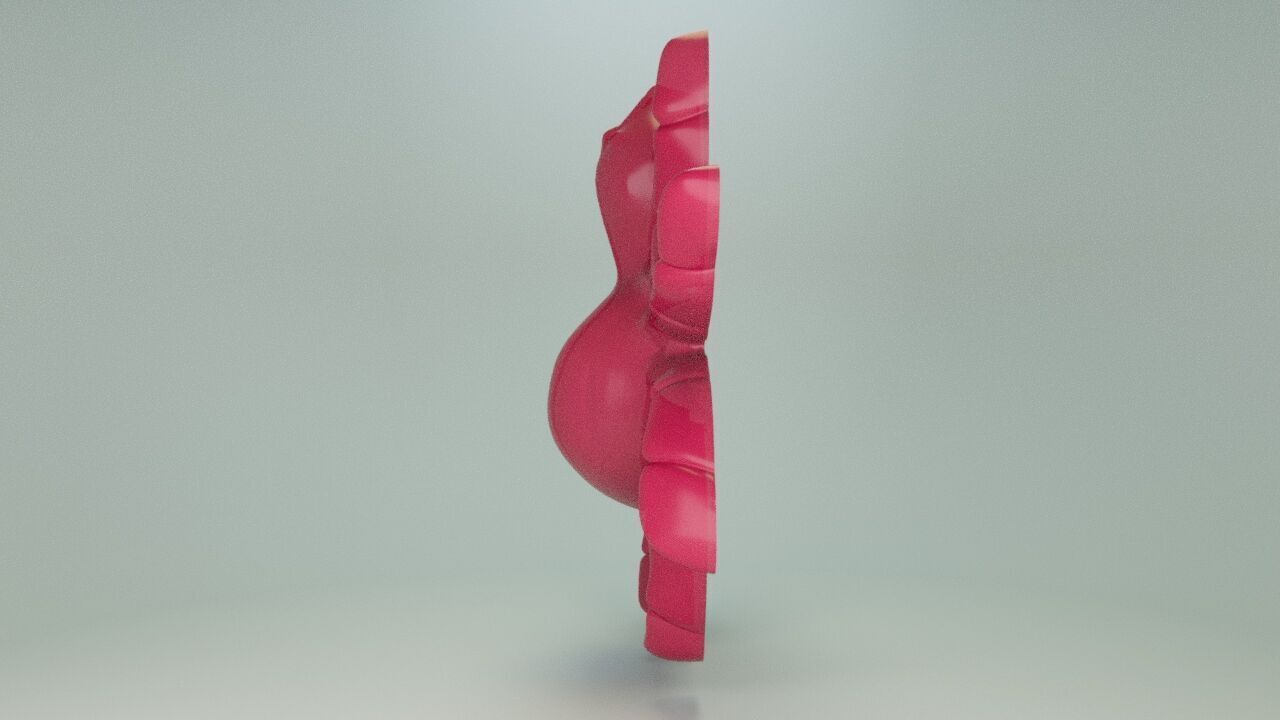 Gummy spider  3D print model_1