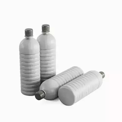 Plastic Bottle 05 Low-poly 3D model