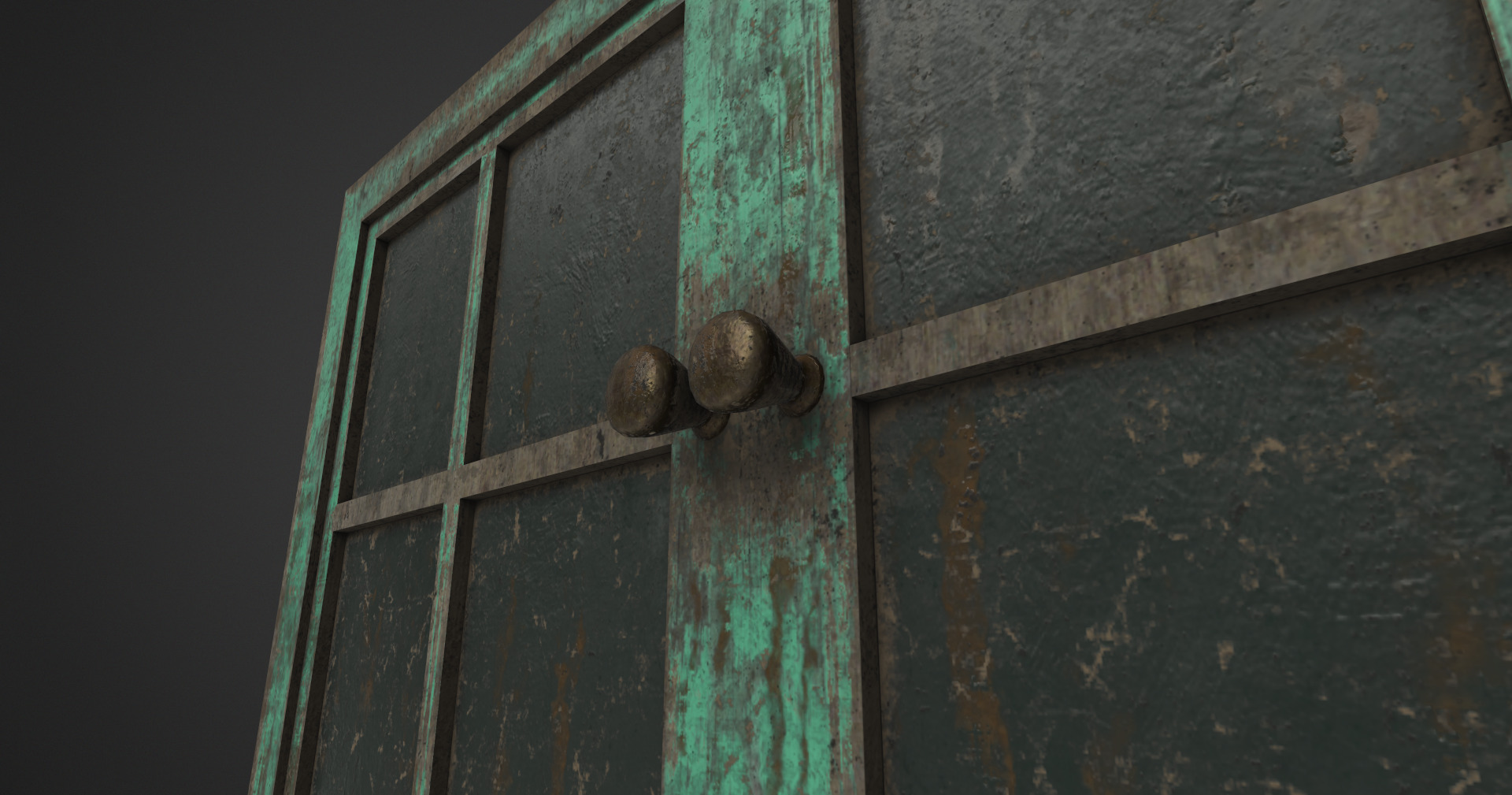 Window low poly Low-poly 3D model_6