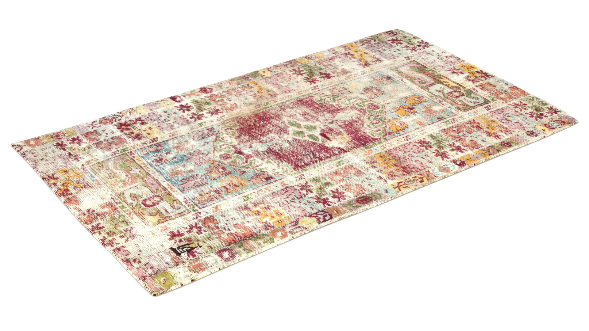 Carpets vintage turkish vol 02 3D model_10