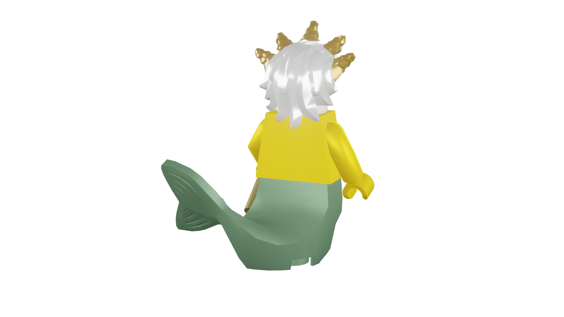 3D print minifigure - 8831-5 Ocean King 3D print model_23