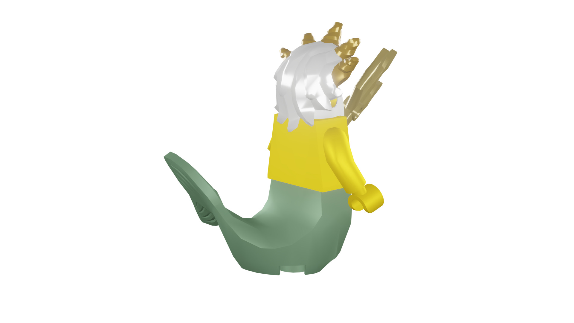 3D print minifigure - 8831-5 Ocean King 3D print model_20