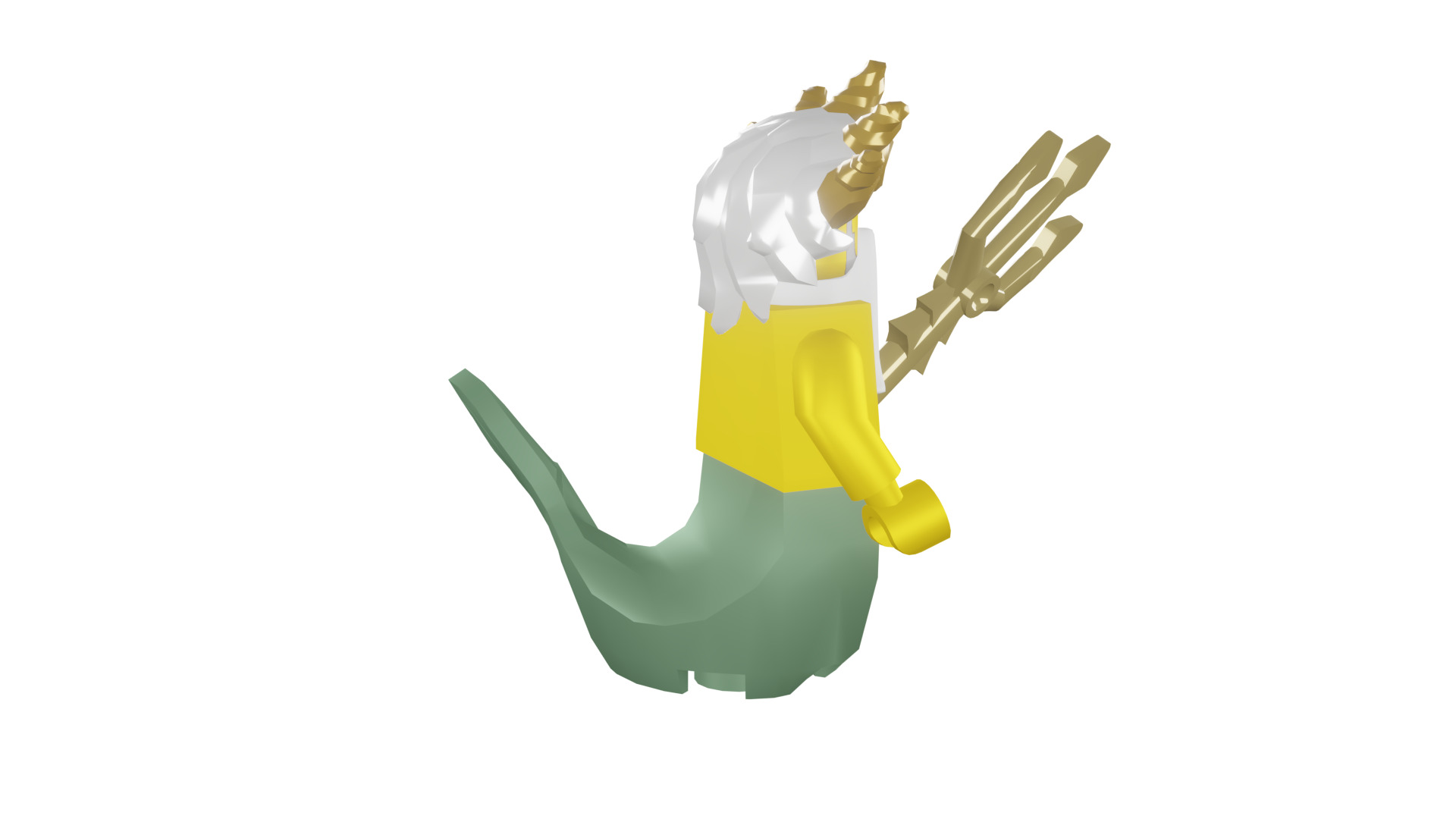 3D print minifigure - 8831-5 Ocean King 3D print model_18