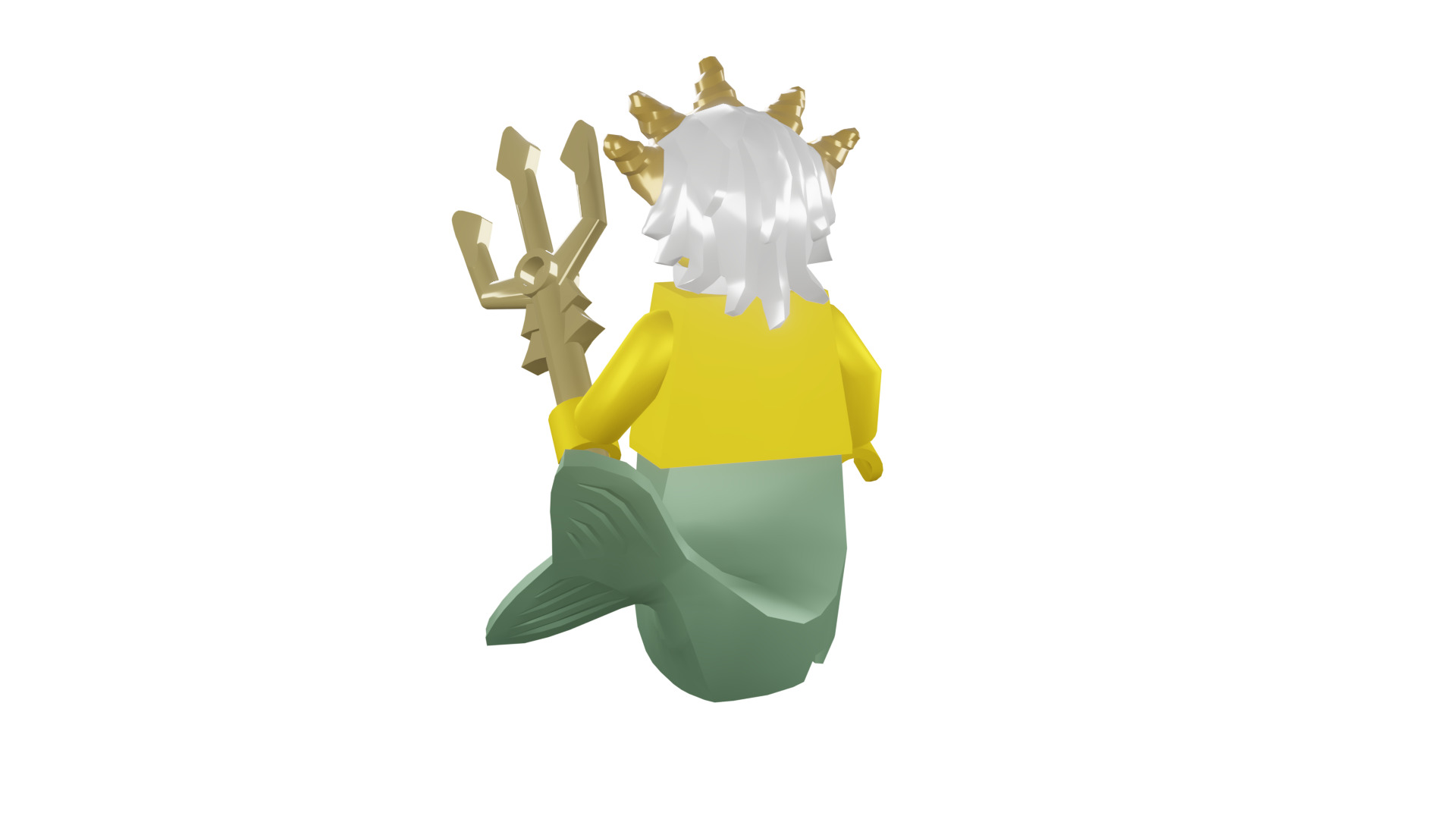 3D print minifigure - 8831-5 Ocean King 3D print model_28