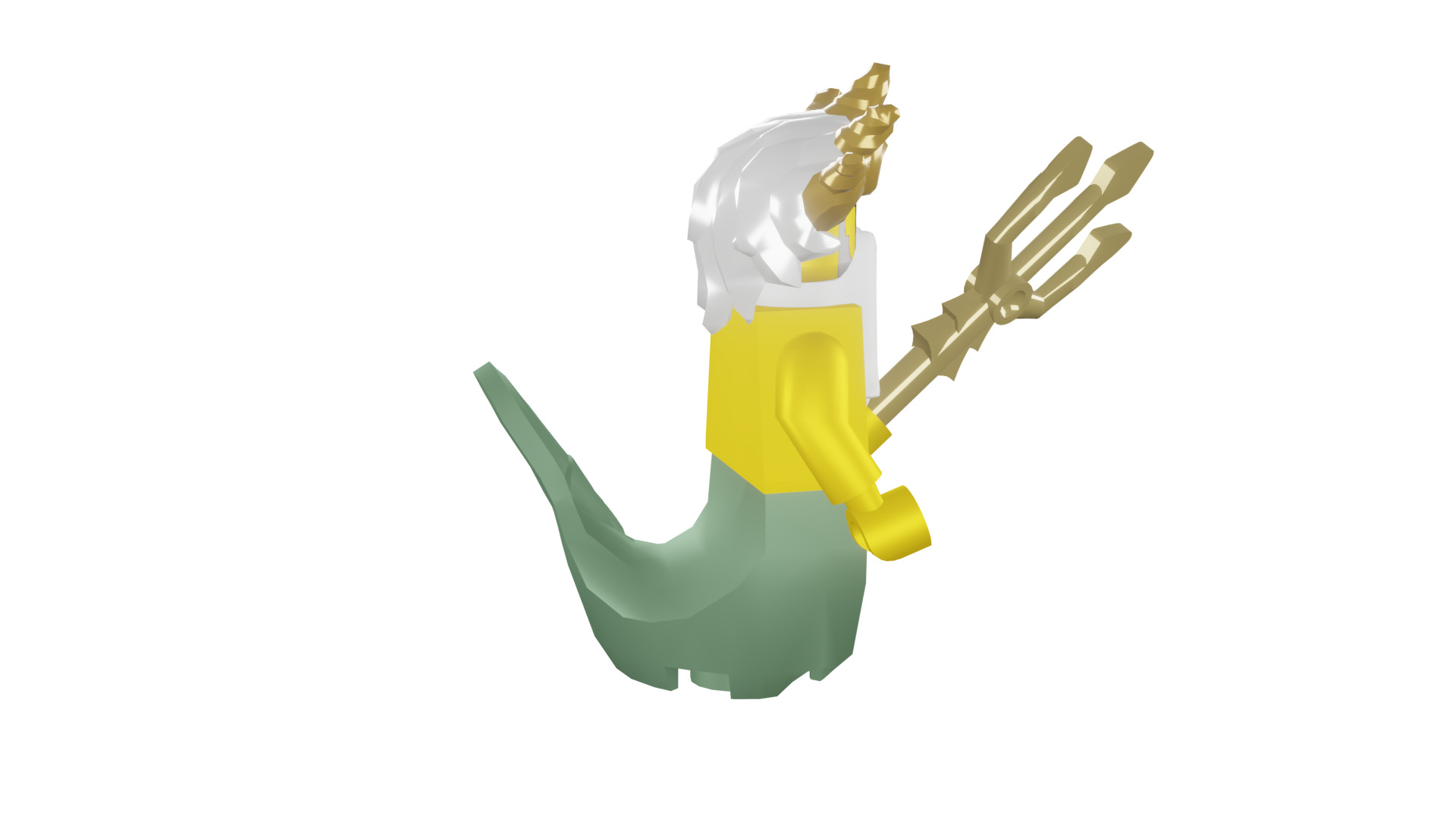 3D print minifigure - 8831-5 Ocean King 3D print model_17