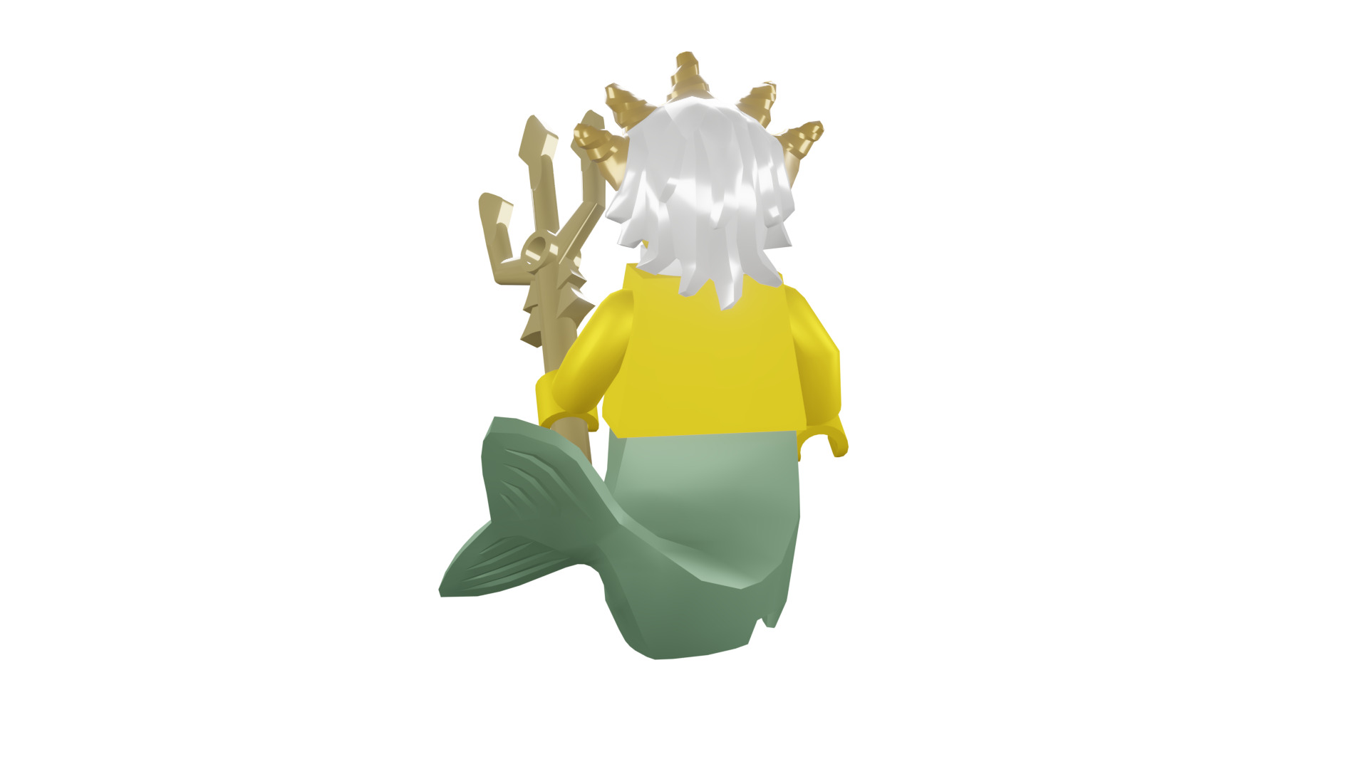 3D print minifigure - 8831-5 Ocean King 3D print model_27