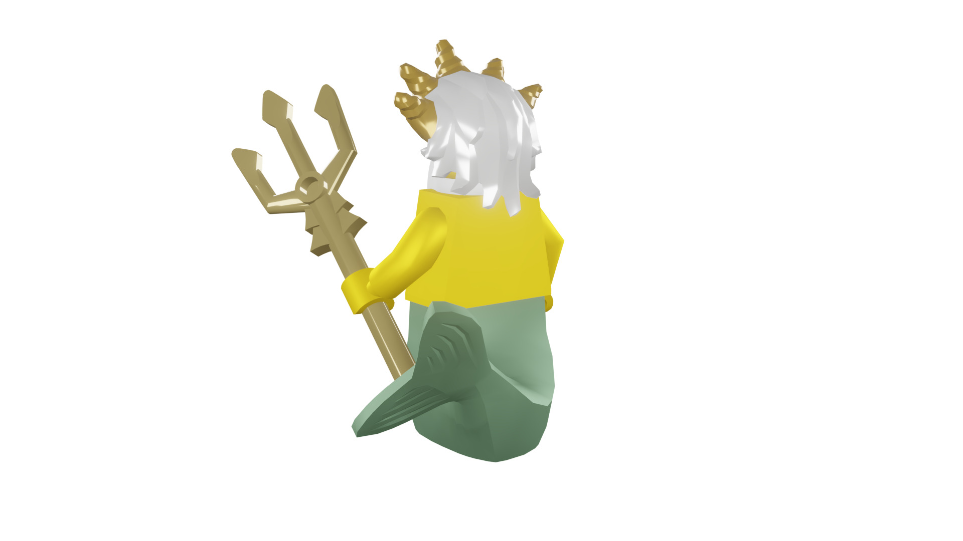 3D print minifigure - 8831-5 Ocean King 3D print model_30