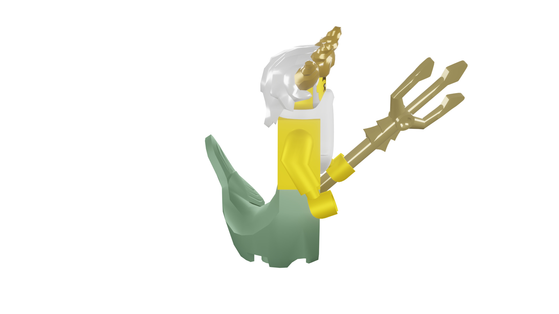 3D print minifigure - 8831-5 Ocean King 3D print model_15