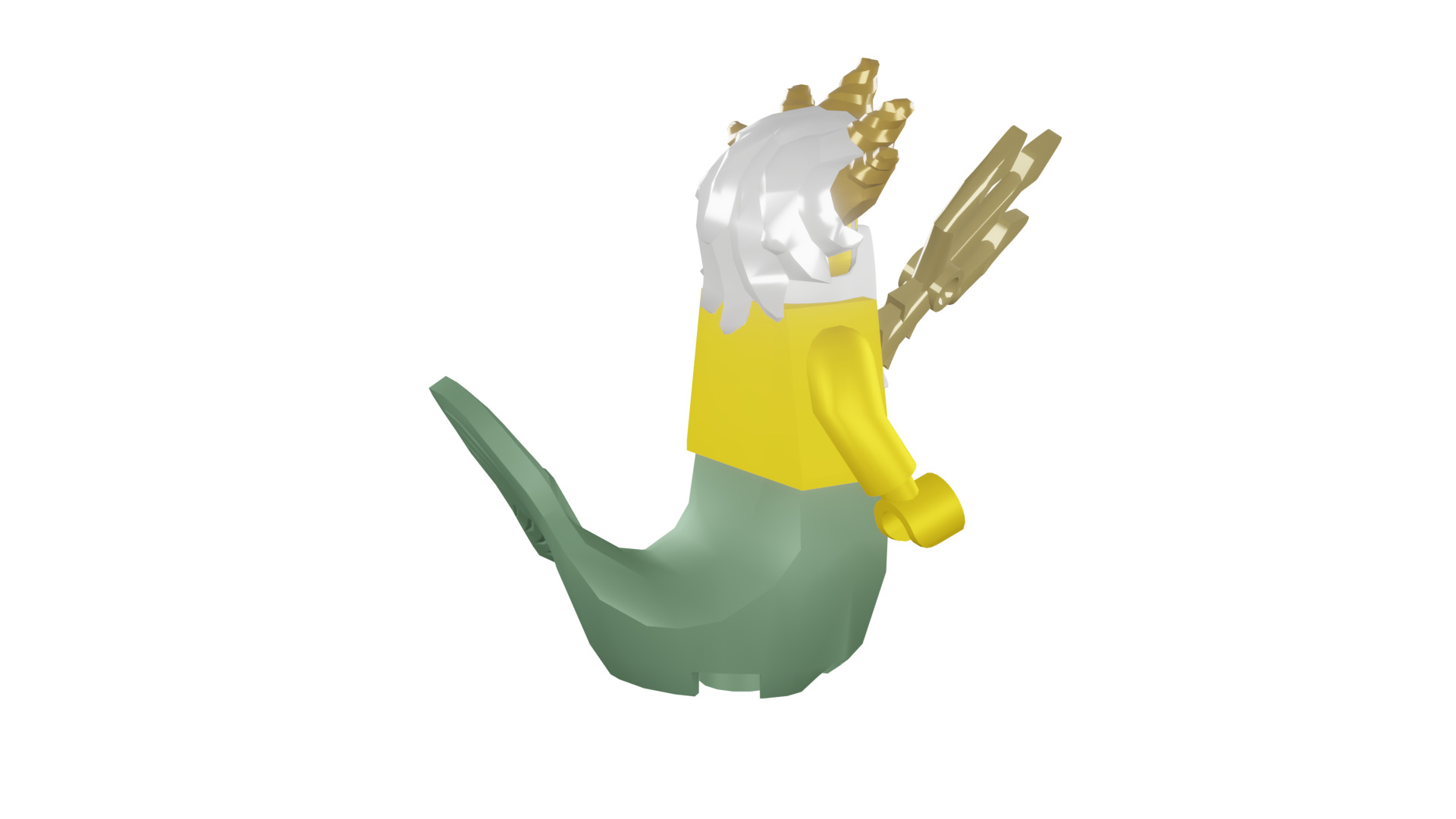 3D print minifigure - 8831-5 Ocean King 3D print model_19