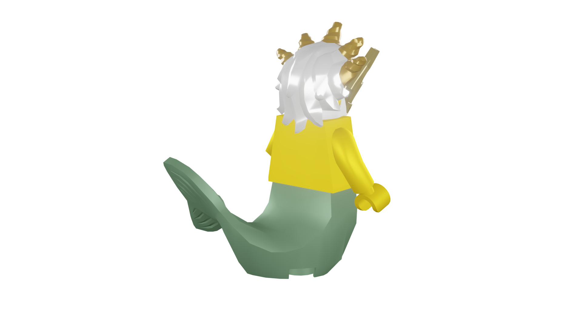 3D print minifigure - 8831-5 Ocean King 3D print model_21