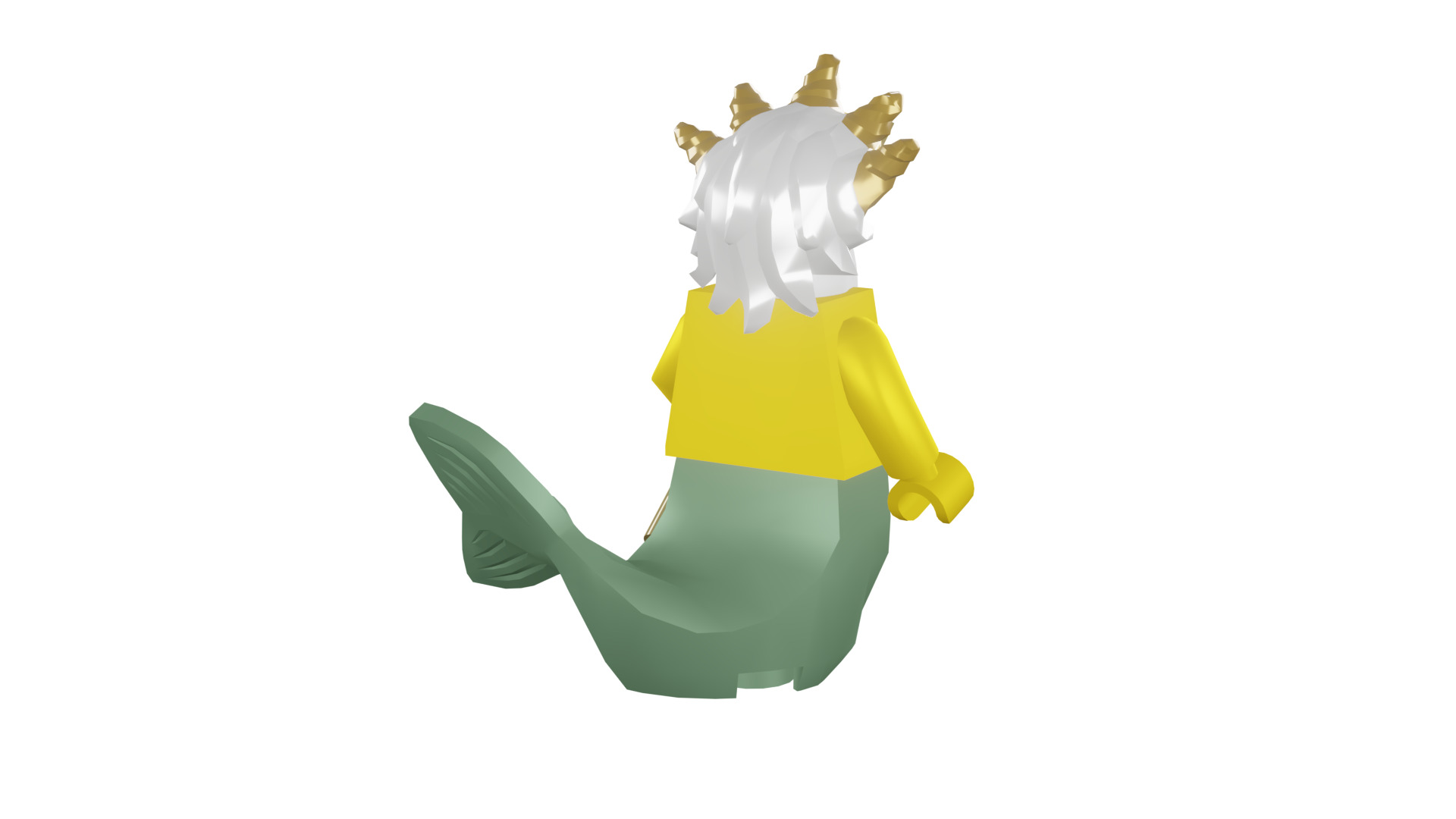 3D print minifigure - 8831-5 Ocean King 3D print model_22
