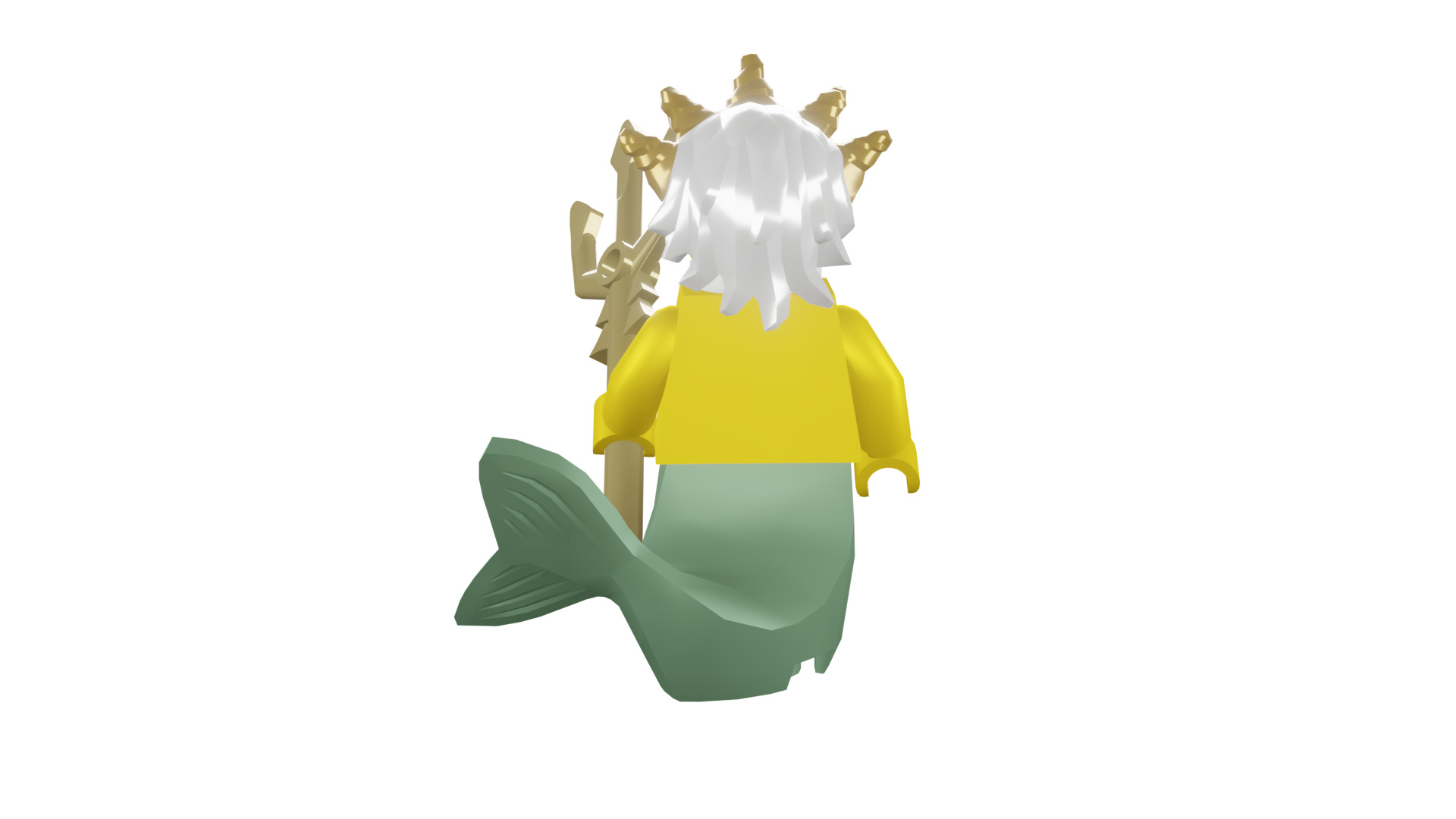 3D print minifigure - 8831-5 Ocean King 3D print model_26