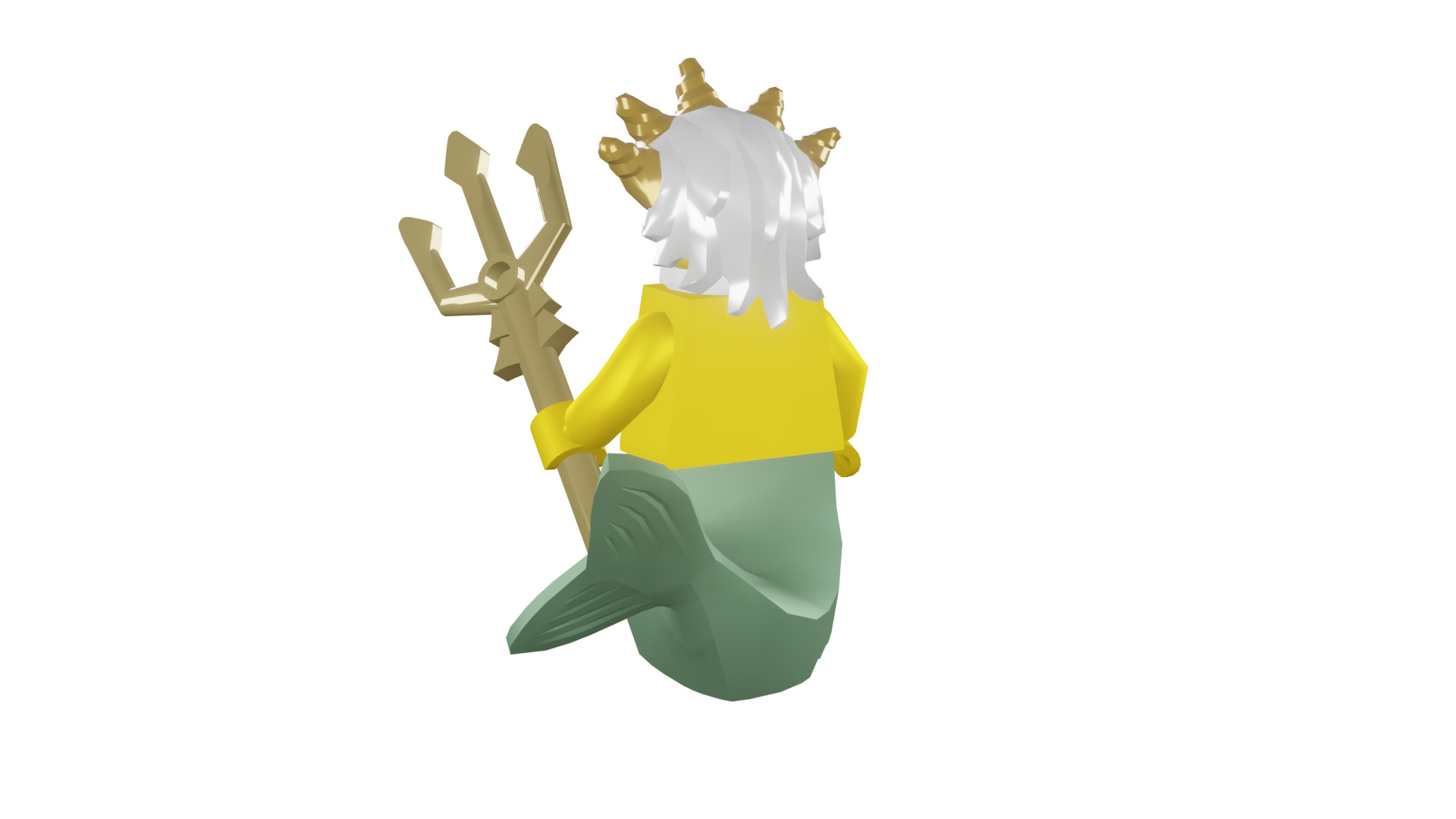 3D print minifigure - 8831-5 Ocean King 3D print model_29