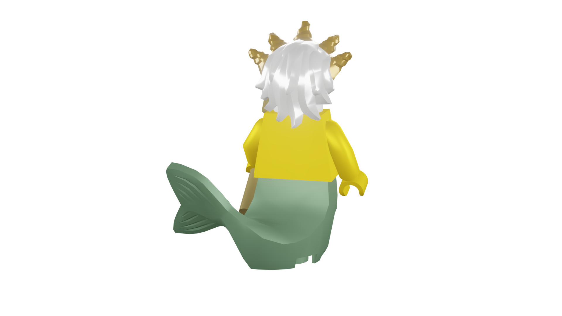 3D print minifigure - 8831-5 Ocean King 3D print model_24
