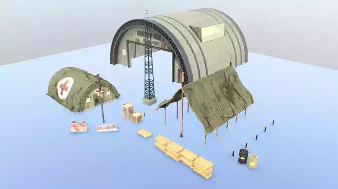 Military Base Collection V1 For Mobile and PC