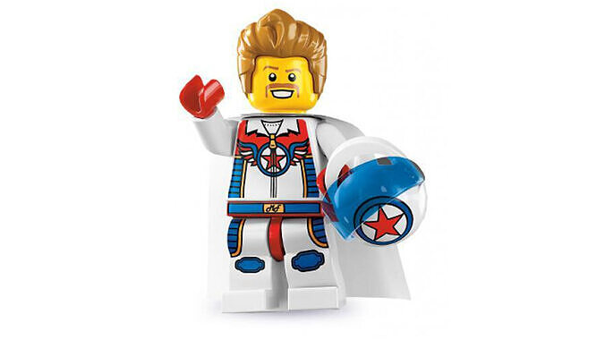 3D print minifigure - 8831-7 Daredevil 3D print model