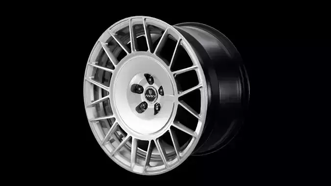 ANRKY AN20 AeroSport Wheel Low-poly 3D model